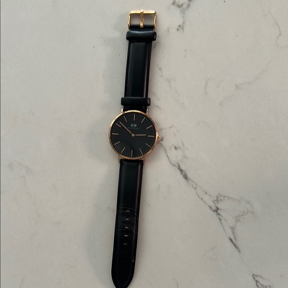 Daniel Wellington Accessories - Black and Gold Watch